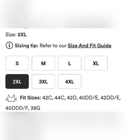 Truekind Size 2X Daily Comfort Wireless Shaper Bra Chai Nude Style #10022 - Picture 8 of 9